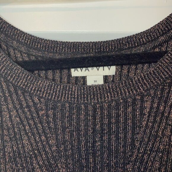Black Metallic Sweater - Picture 5 of 6